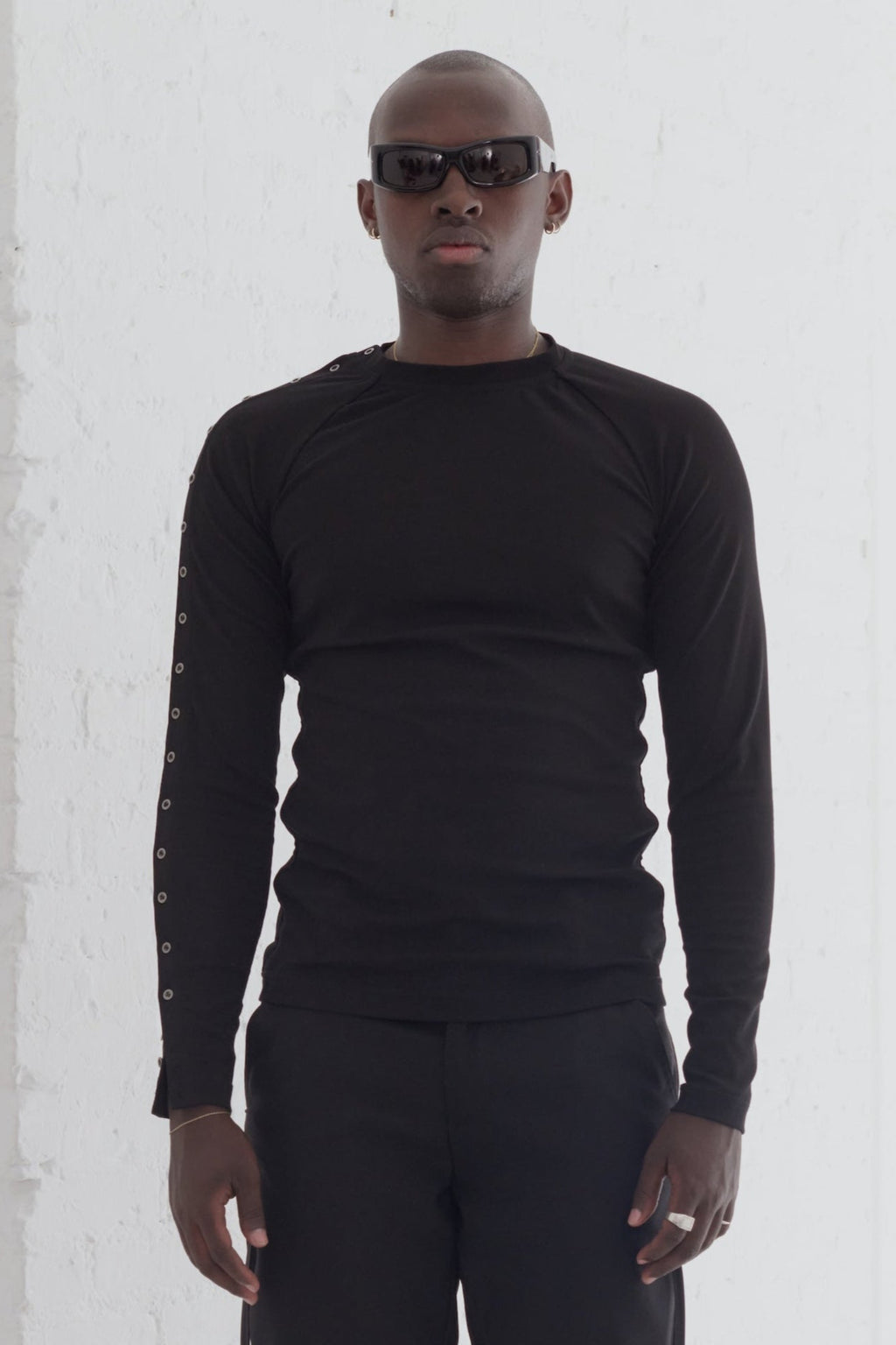 BLACK MANICA LONG SLEEVE