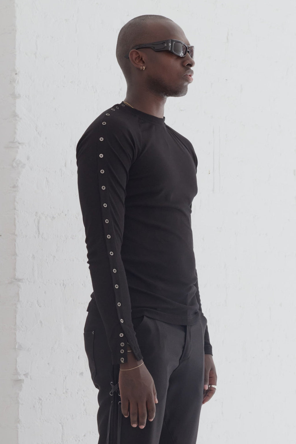 BLACK MANICA LONG SLEEVE