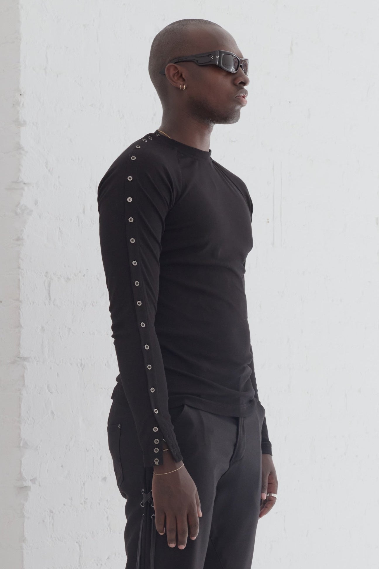 BLACK MANICA LONG SLEEVE